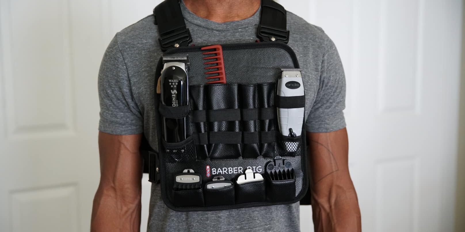 Barber Rig Chest Rig for Barbers, hair Stylists. and hair professionals Barber Rig Chest Rig for Barbers, hair Stylists. and hair professionals