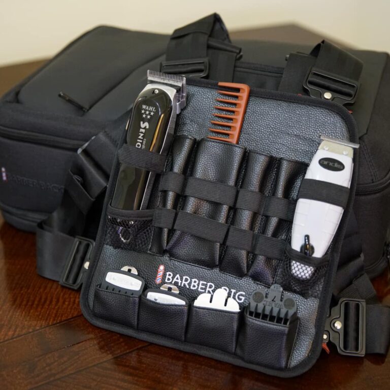 barber rig and barber backpack