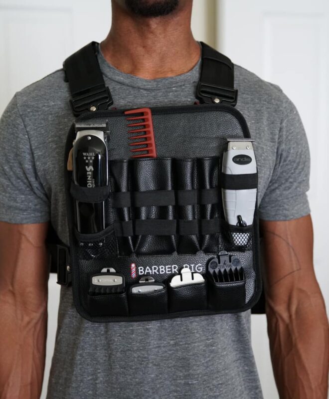 Barber Rig Chest Rig for Barbers, hair Stylists. and hair professionals