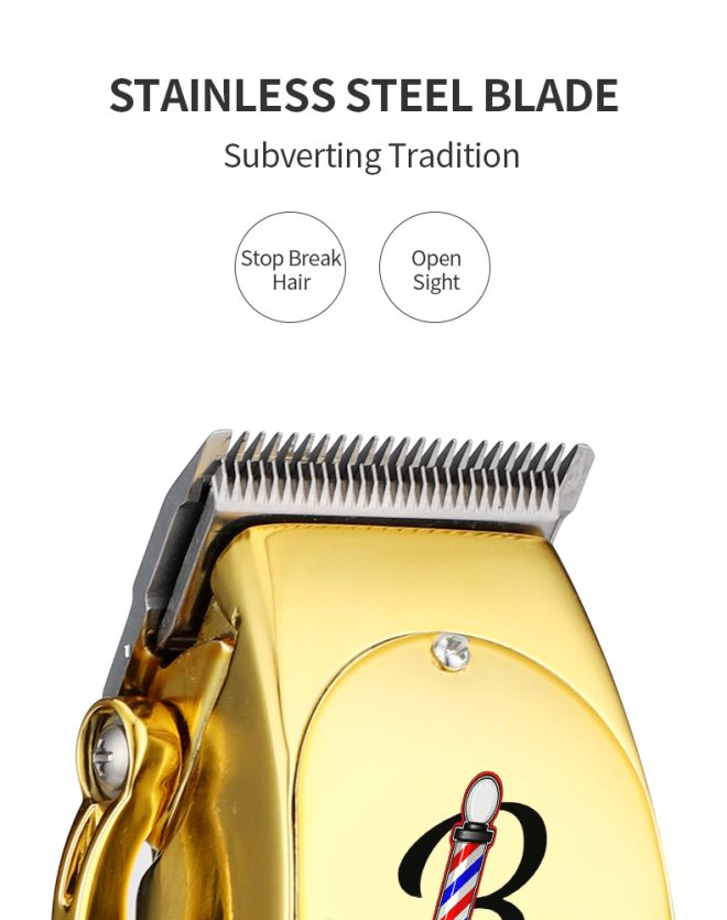 gold hair clippers andis killers copy
